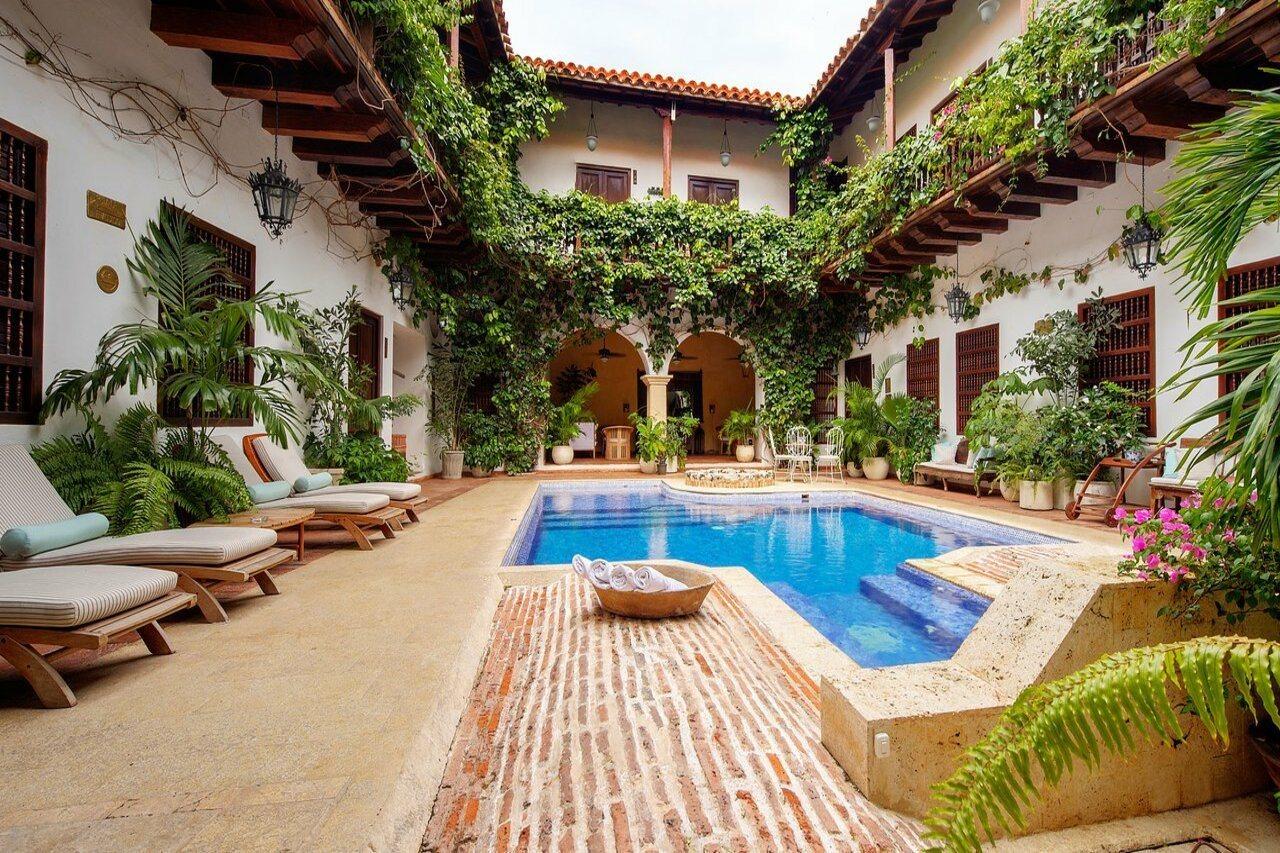 Hotel Boutique Casa Del Arzobispado Cartagena Ngoại thất bức ảnh