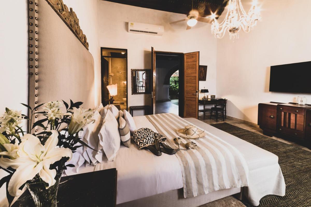 Hotel Boutique Casa Del Arzobispado Cartagena Ngoại thất bức ảnh