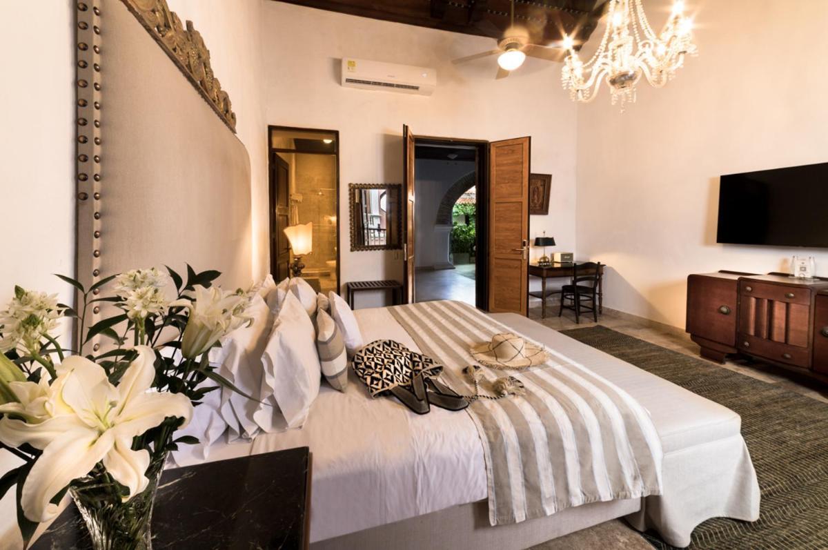 Hotel Boutique Casa Del Arzobispado Cartagena Ngoại thất bức ảnh